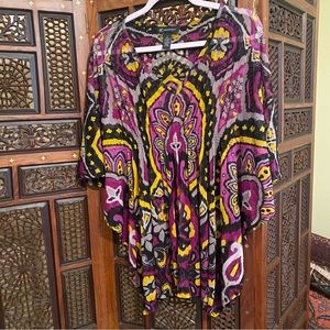 INC international concepts, batwing top EUC